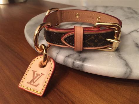 fake louis vuitton dog leash|faux Louis Vuitton dog collar.